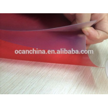 Folha rígida gravada do PVC da cor para a impressão Silk-Screen